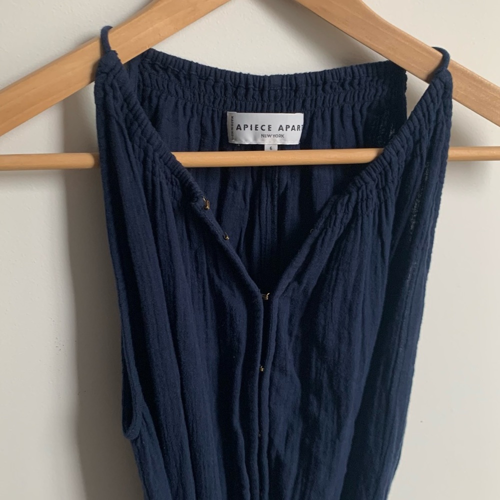 APIECE APART Isla Wide Leg Jumpsuit